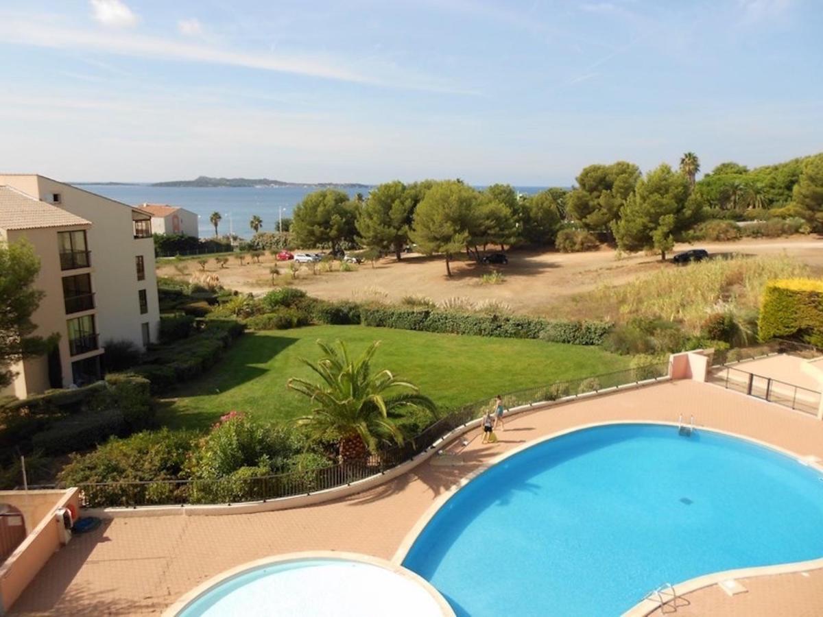 Appartement 2 Chambres Avec Piscine Face A La Mer A La Coudouliere Six-Fours-les-Plages Buitenkant foto